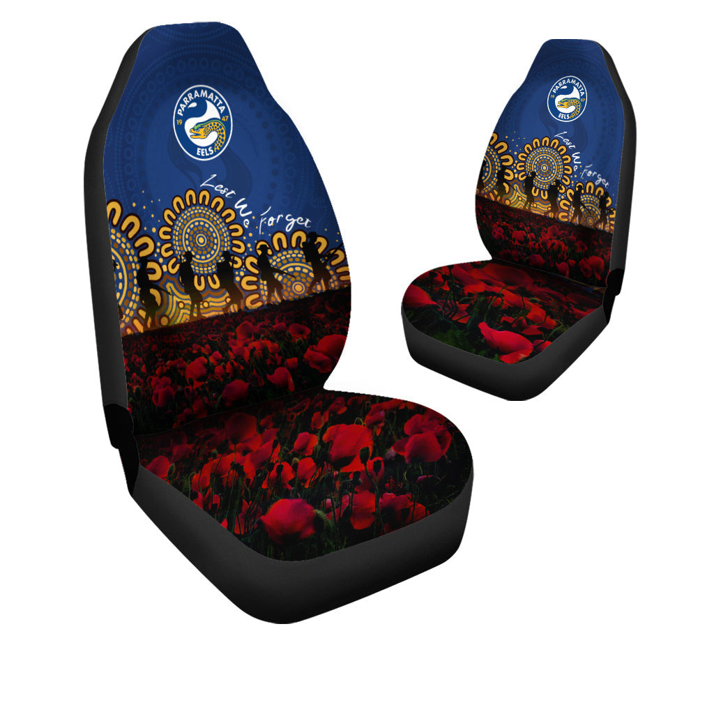 parramatta-eels-car-seat-covers-aboriginal-rugby-anzac-day-poppy-with-soldiers-nrl