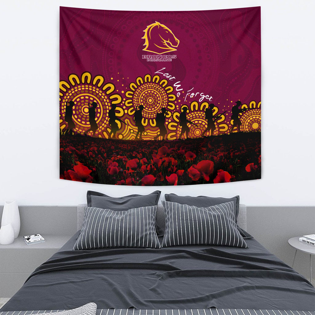 brisbane-broncos-tapestry-aboriginal-rugby-anzac-day-poppy-with-soldiers-nrl