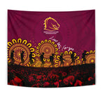 brisbane-broncos-tapestry-aboriginal-rugby-anzac-day-poppy-with-soldiers-nrl