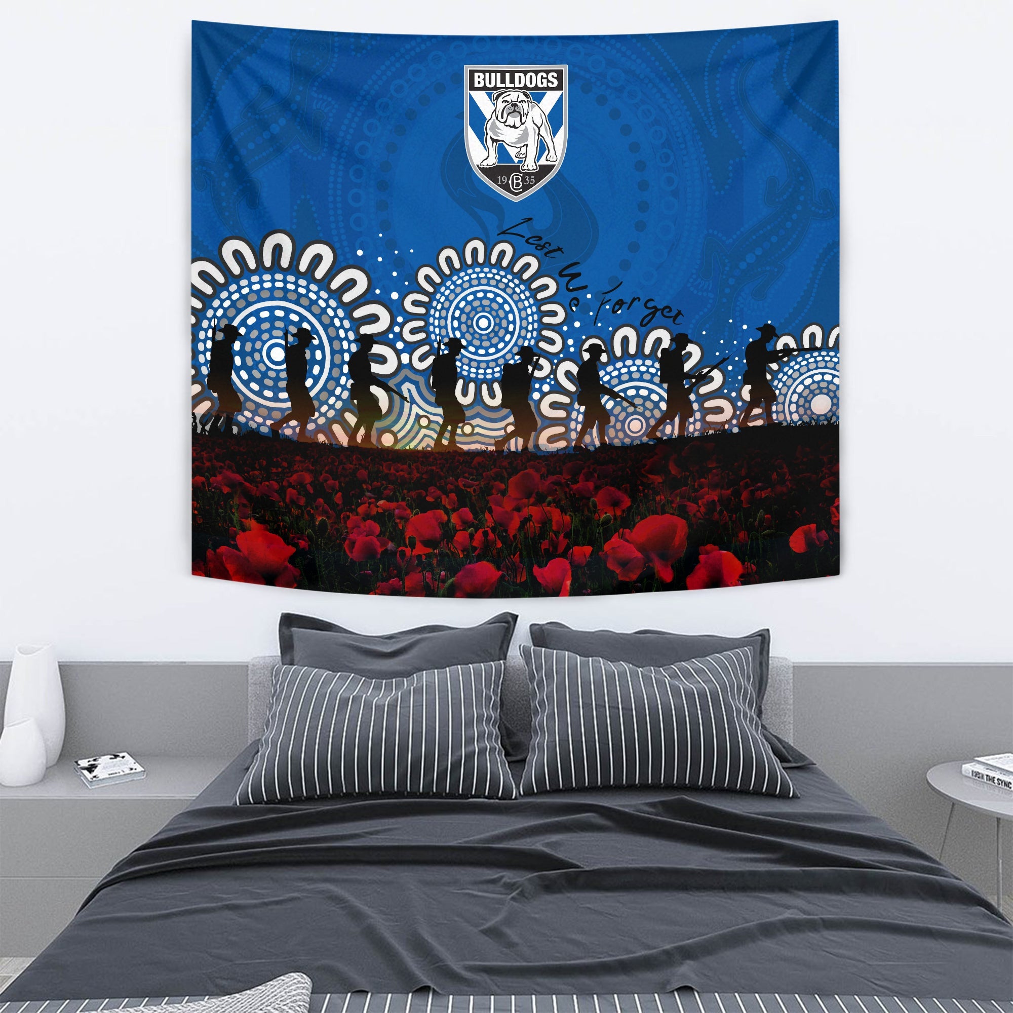 canterbury-bankstown-bulldogs-tapestry-aboriginal-rugby-anzac-day-poppy-with-soldiers-nrl