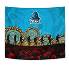 gold-coast-titans-tapestry-aboriginal-rugby-anzac-day-poppy-with-soldiers-nrl