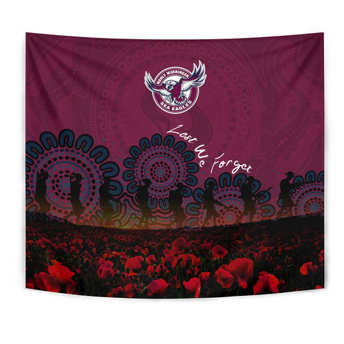 manly-warringah-sea-eagles-tapestry-aboriginal-rugby-anzac-day-poppy-with-soldiers-nrl