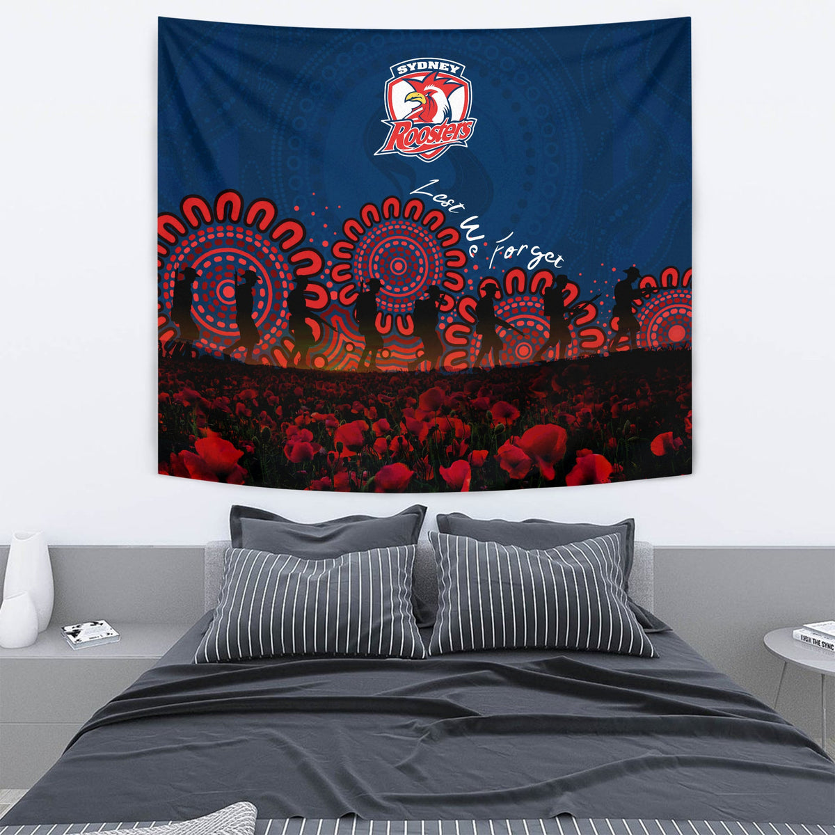 sydney-roosters-tapestry-aboriginal-rugby-anzac-day-poppy-with-soldiers-nrl
