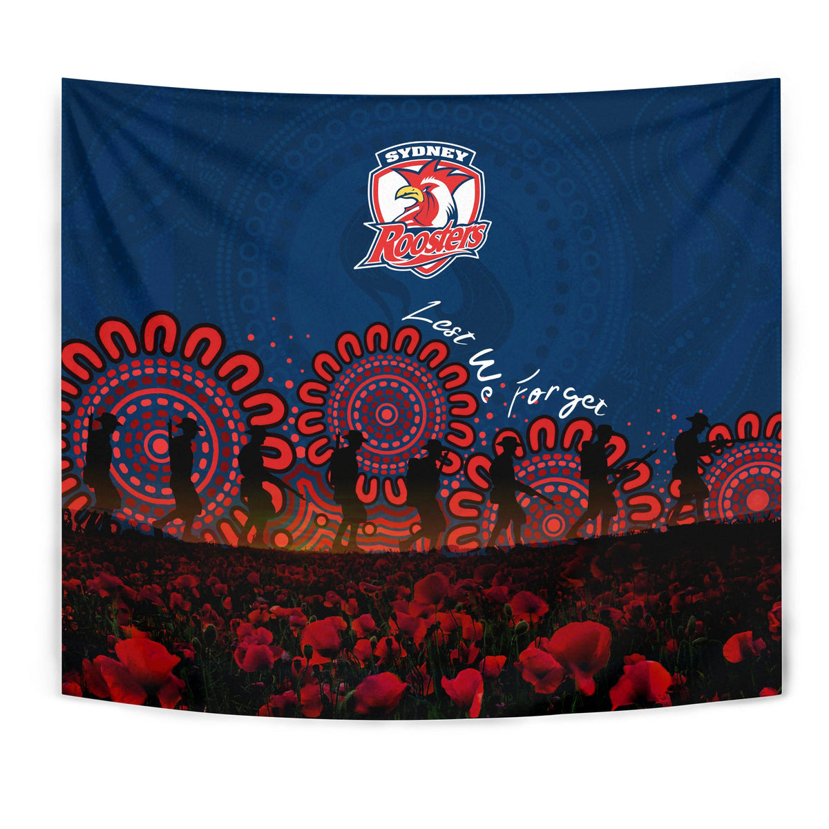 sydney-roosters-tapestry-aboriginal-rugby-anzac-day-poppy-with-soldiers-nrl