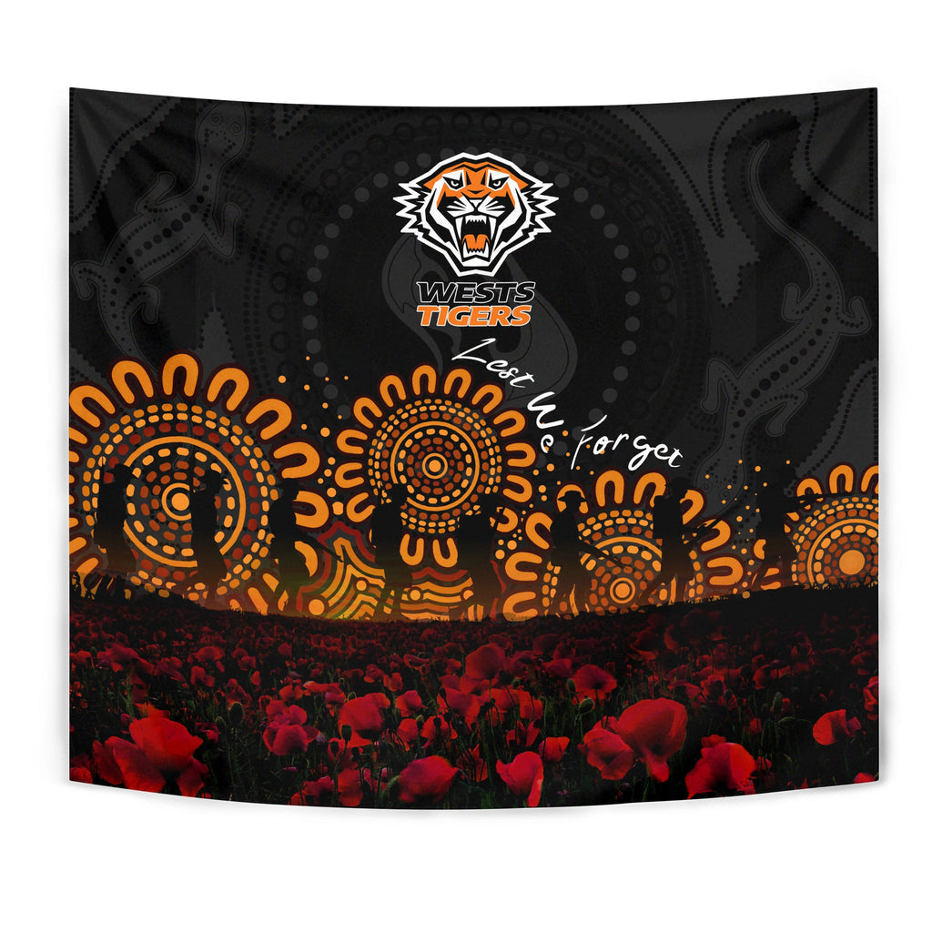 wests-tigers-tapestry-aboriginal-rugby-anzac-day-poppy-with-soldiers-nrl