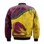 brisbane-broncos-bomber-jacket-grunge-polynesian-tattoo-nrl