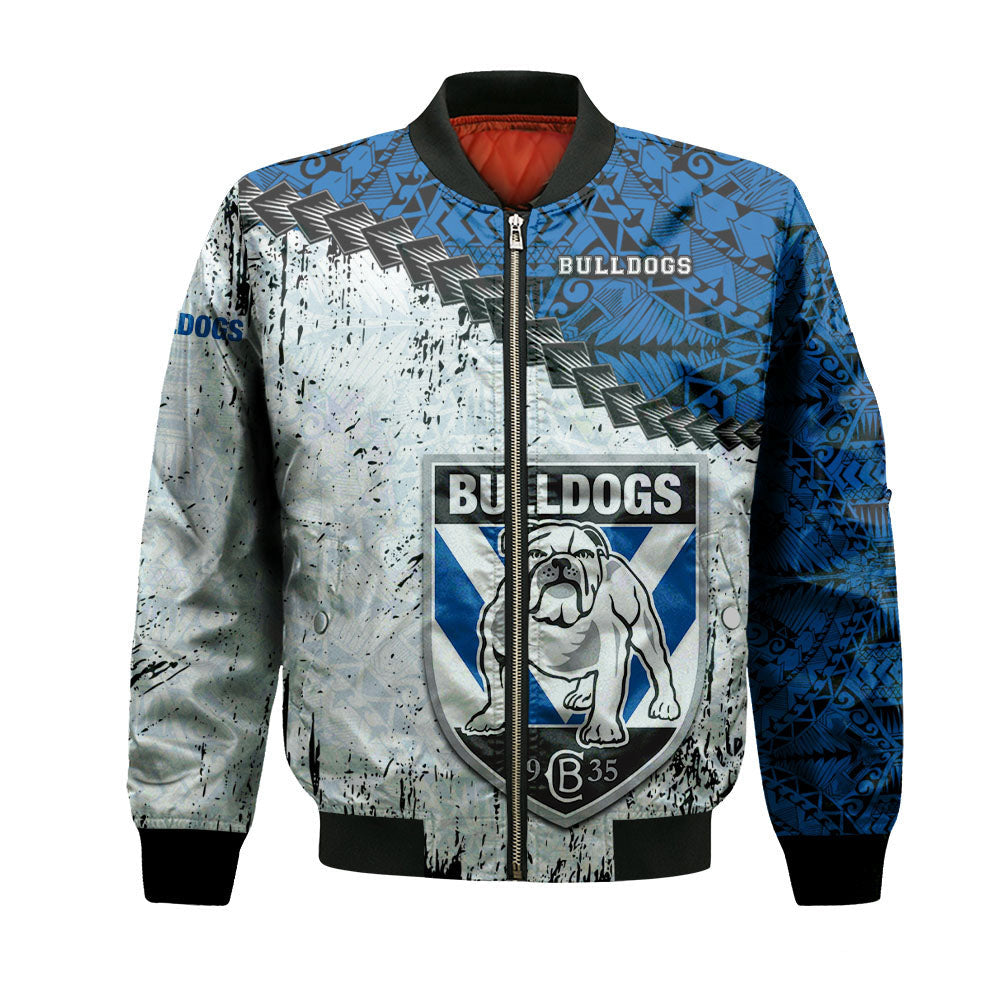 canterbury-bankstown-bulldogs-bomber-jacket-grunge-polynesian-tattoo-nrl