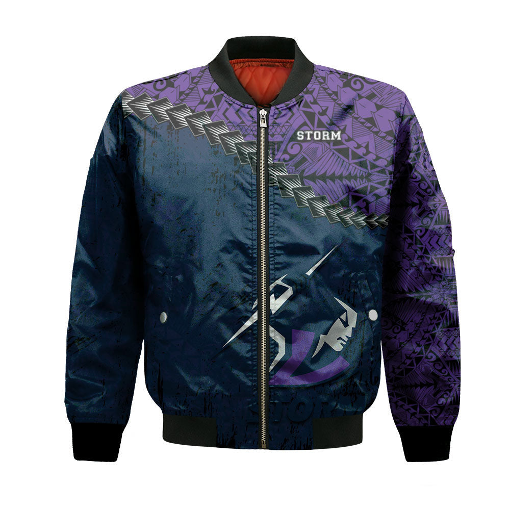 melbourne-storm-bomber-jacket-grunge-polynesian-tattoo-nrl