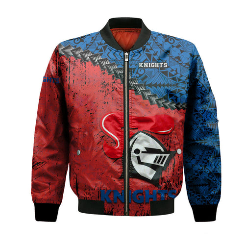 newcastle-knights-bomber-jacket-grunge-polynesian-tattoo-nrl