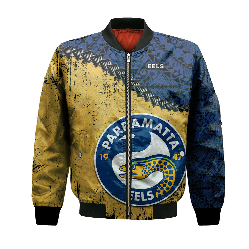 parramatta-eels-bomber-jacket-grunge-polynesian-tattoo-nrl