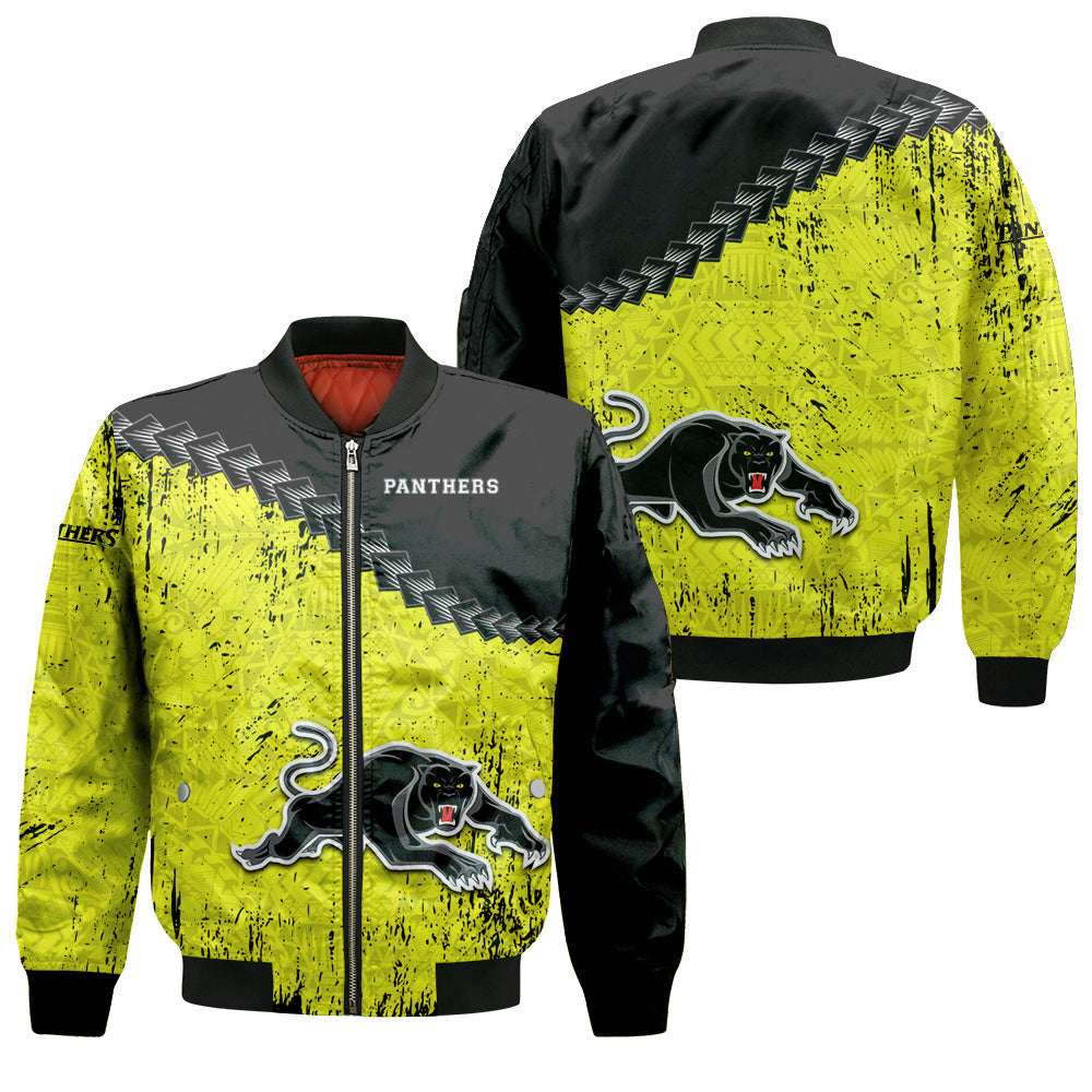 penrith-panthers-bomber-jacket-grunge-polynesian-tattoo-nrl