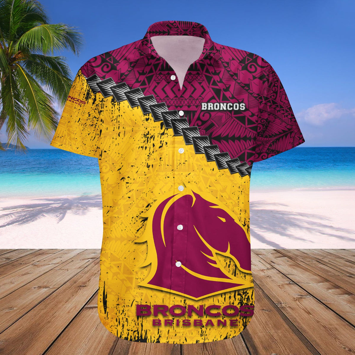 brisbane-broncos-hawaii-shirt-grunge-polynesian-tattoo-nrl