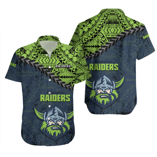 canberra-raiders-hawaii-shirt-grunge-polynesian-tattoo-nrl