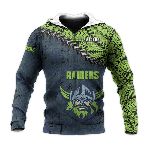 canberra-raiders-hoodie-grunge-polynesian-tattoo-nrl