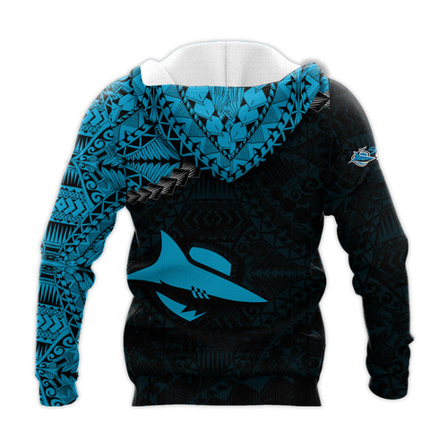 cronulla-sutherland-sharks-hoodie-grunge-polynesian-tattoo-nrl