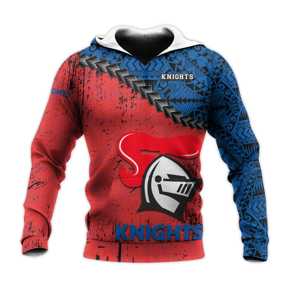 newcastle-knights-hoodie-grunge-polynesian-tattoo-nrl