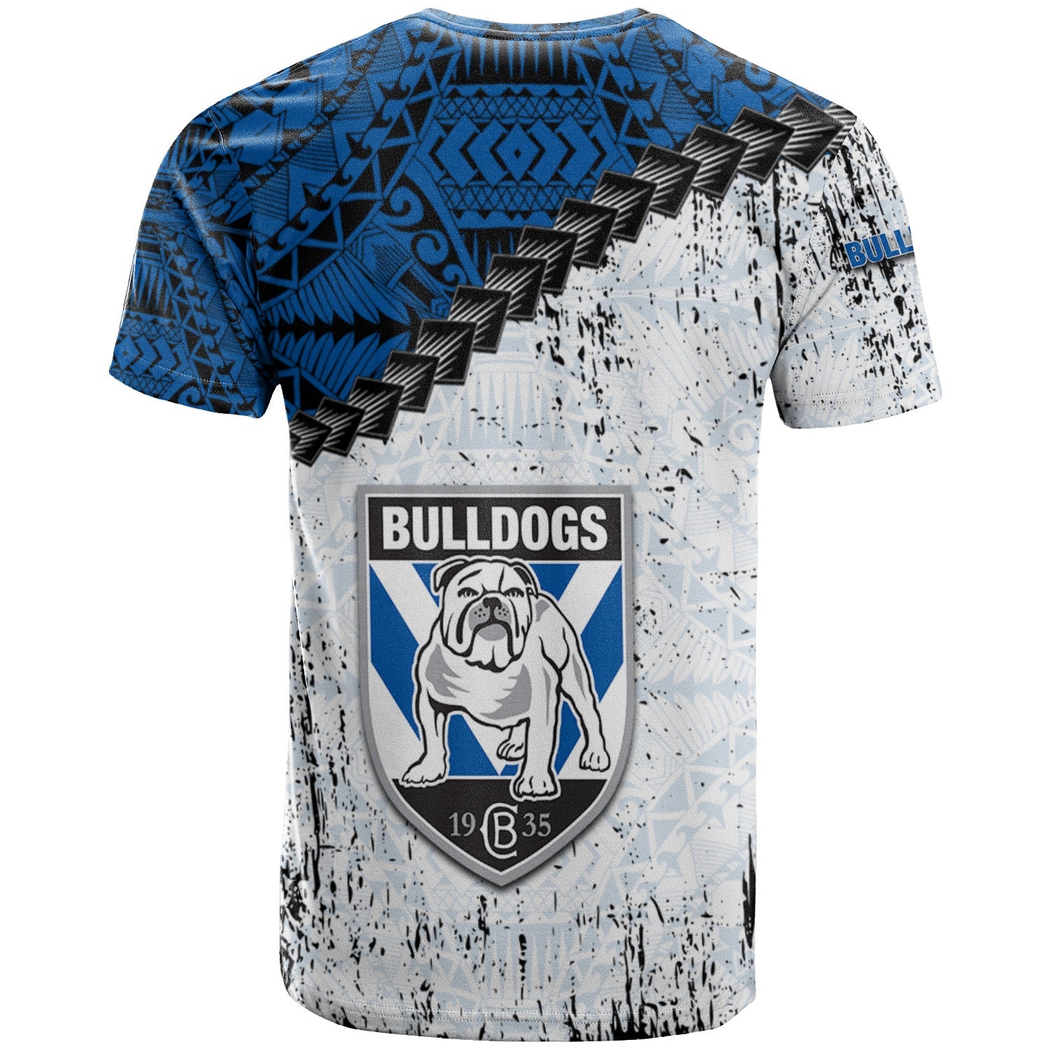 canterbury-bankstown-bulldogs-t-shirt-grunge-polynesian-tattoo-nrl