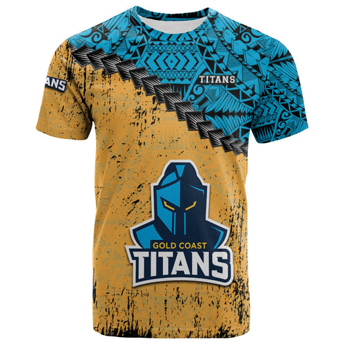 gold-coast-titans-t-shirt-grunge-polynesian-tattoo-nrl