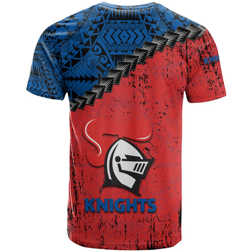 newcastle-knights-t-shirt-grunge-polynesian-tattoo-nrl