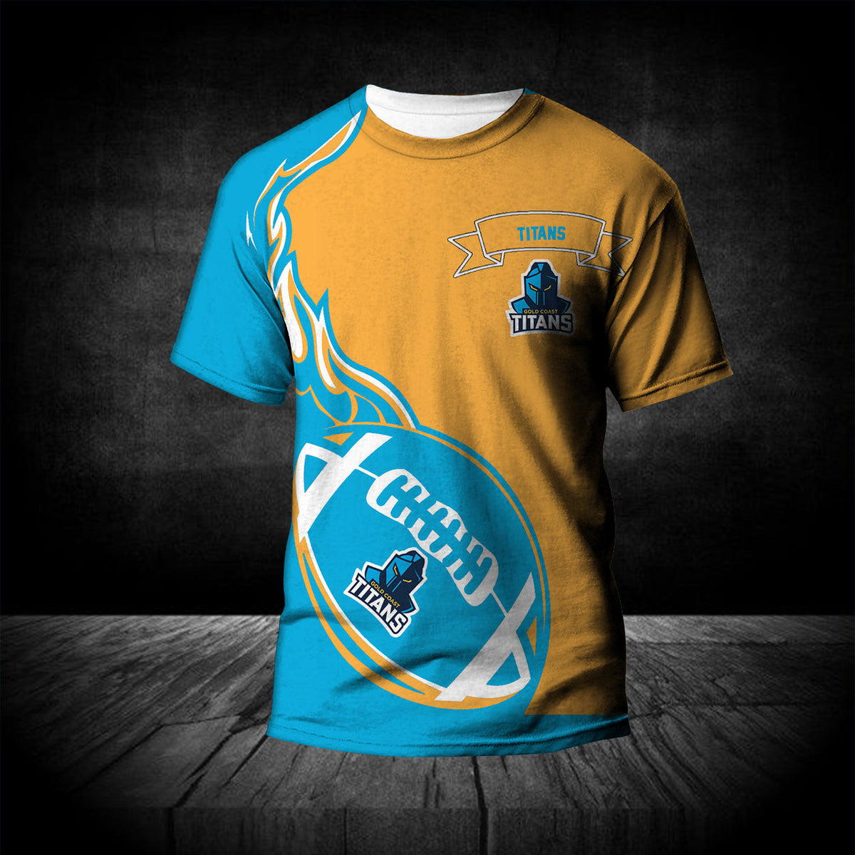 gold-coast-titans-t-shirt-flame-ball-nrl