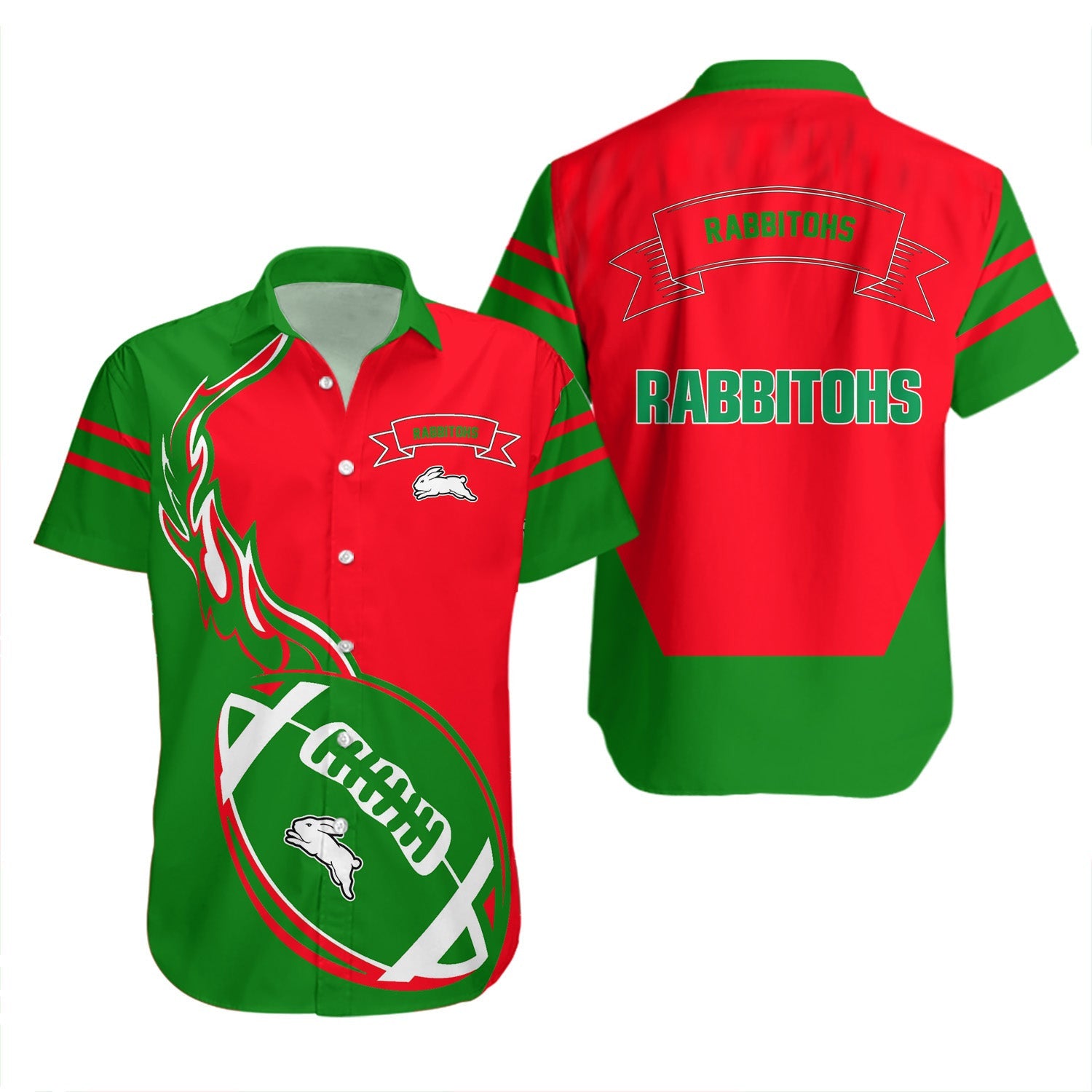 south-sydney-rabbitohs-hawaii-shirt-flame-ball-nrl