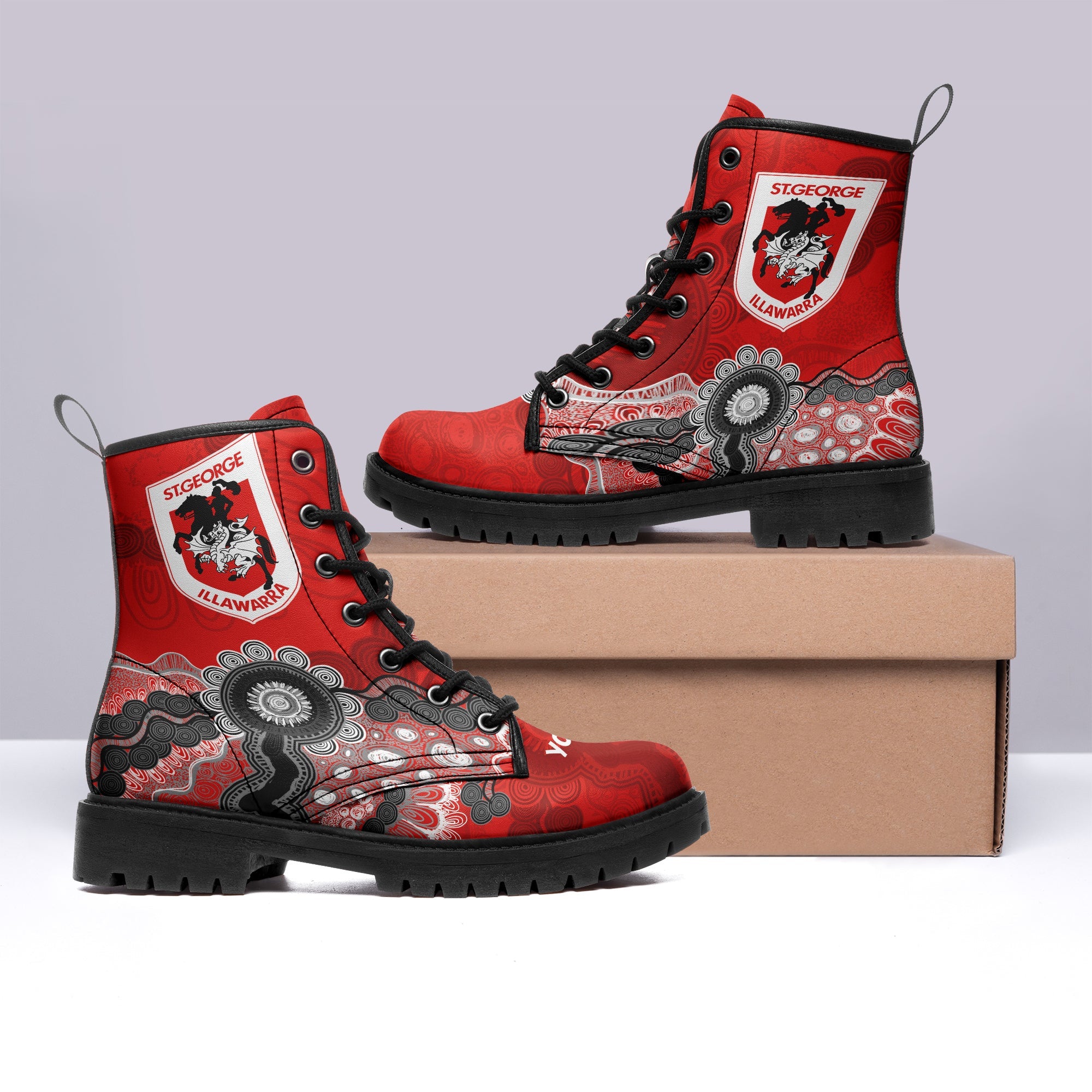 st-george-illawarra-dragons-aboriginal-leather-boots-indigenous-style-nrl