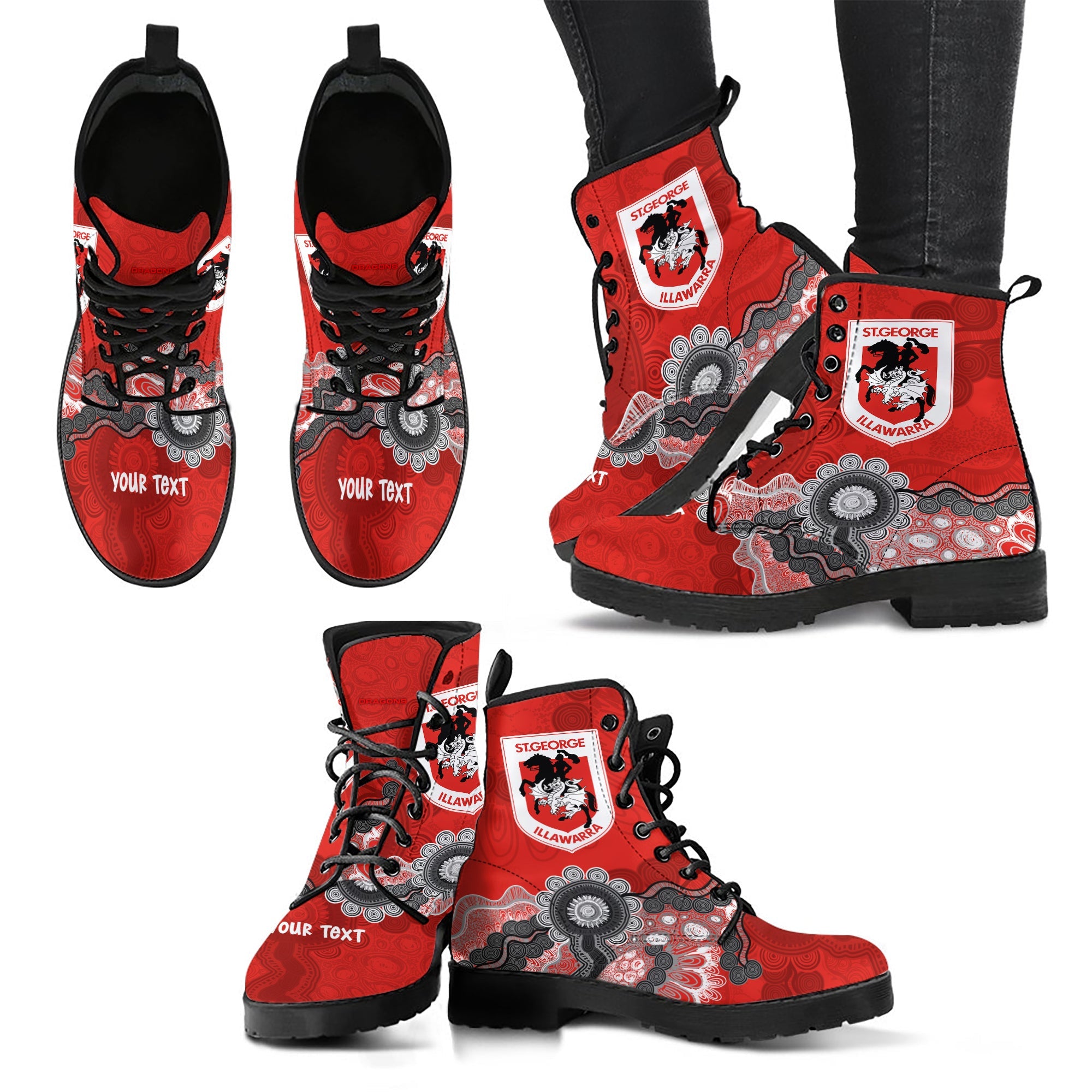 st-george-illawarra-dragons-aboriginal-leather-boots-indigenous-style-nrl