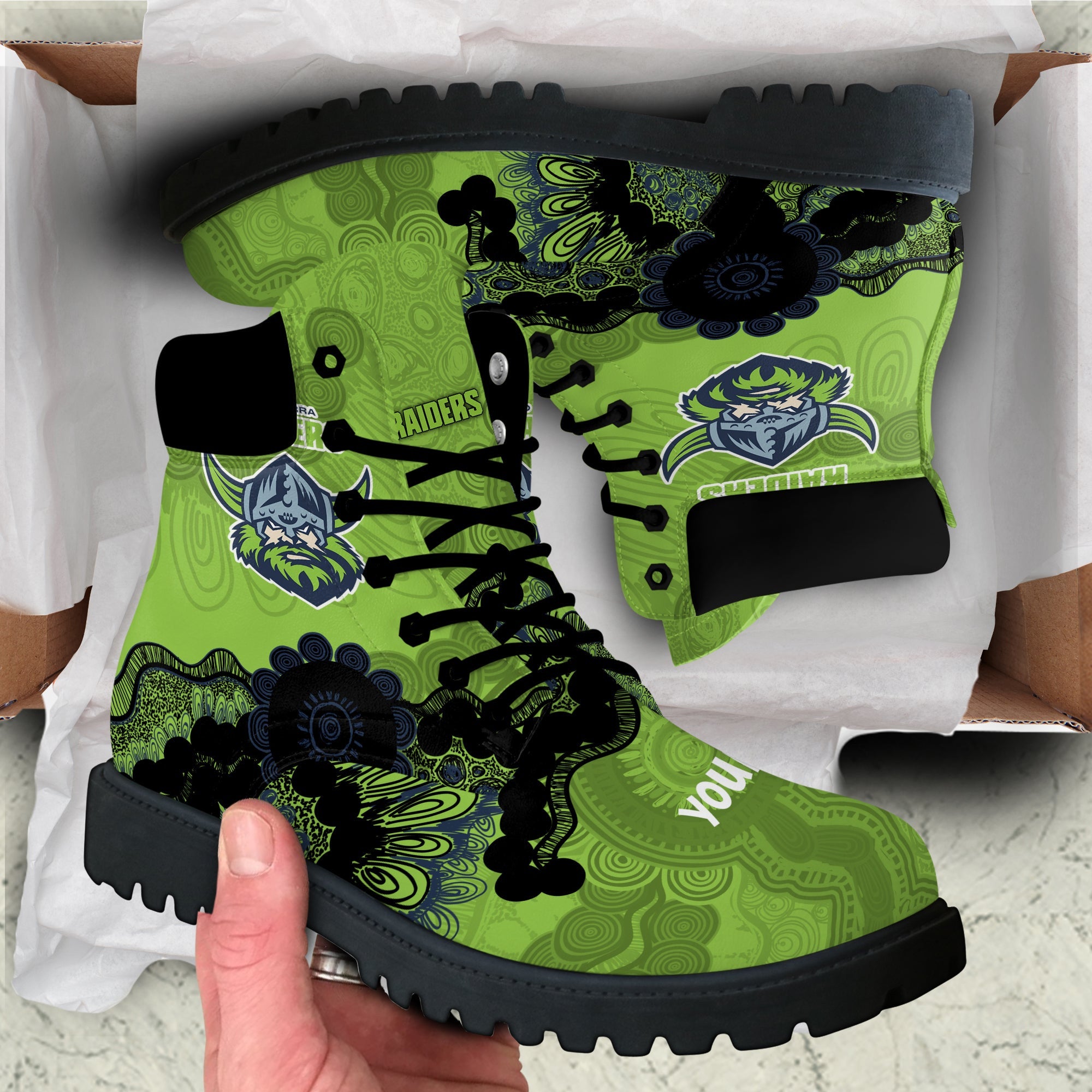 canberra-raiders-aboriginal-all-season-boots-indigenous-style-nrl