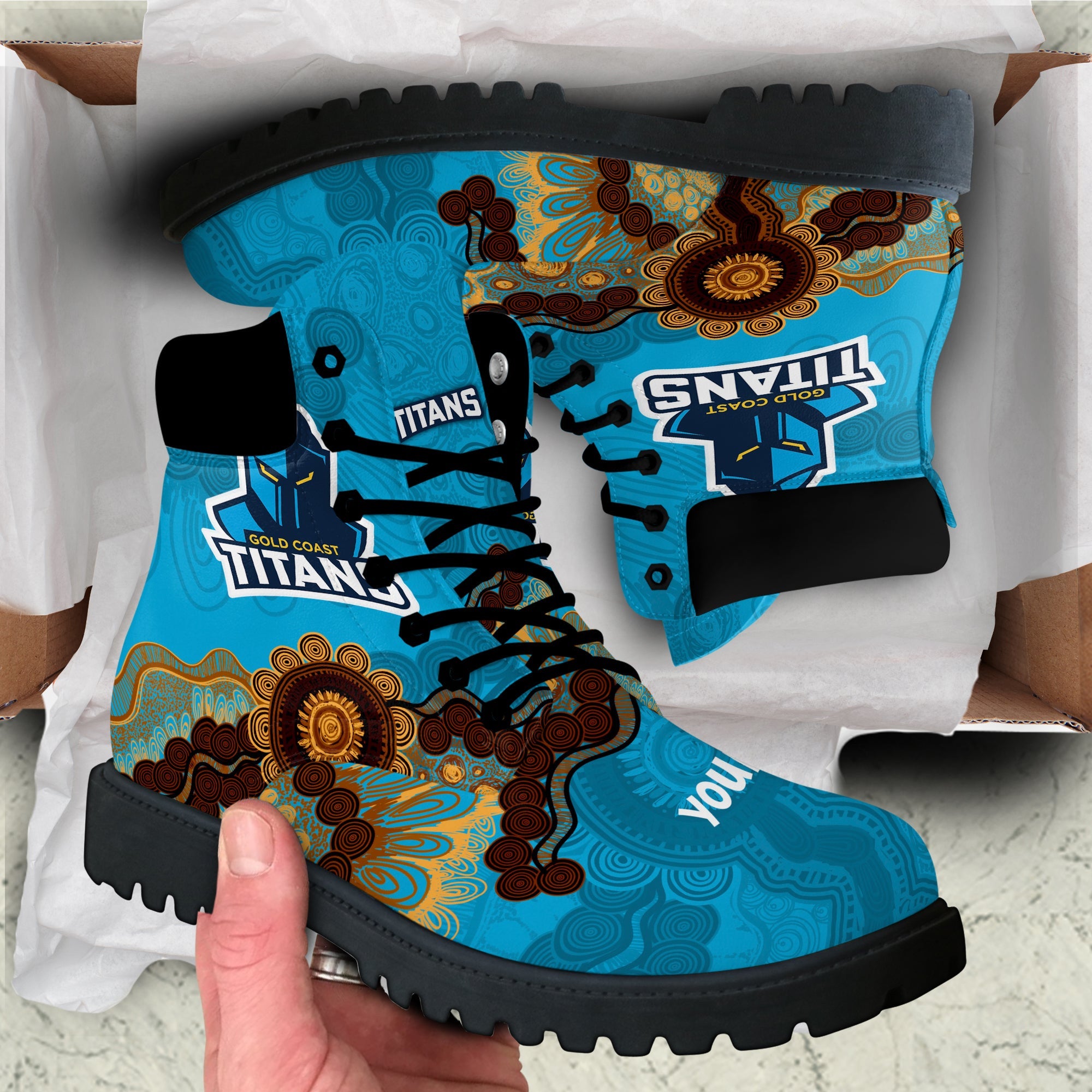 gold-coast-titans-aboriginal-all-season-boots-indigenous-style-nrl
