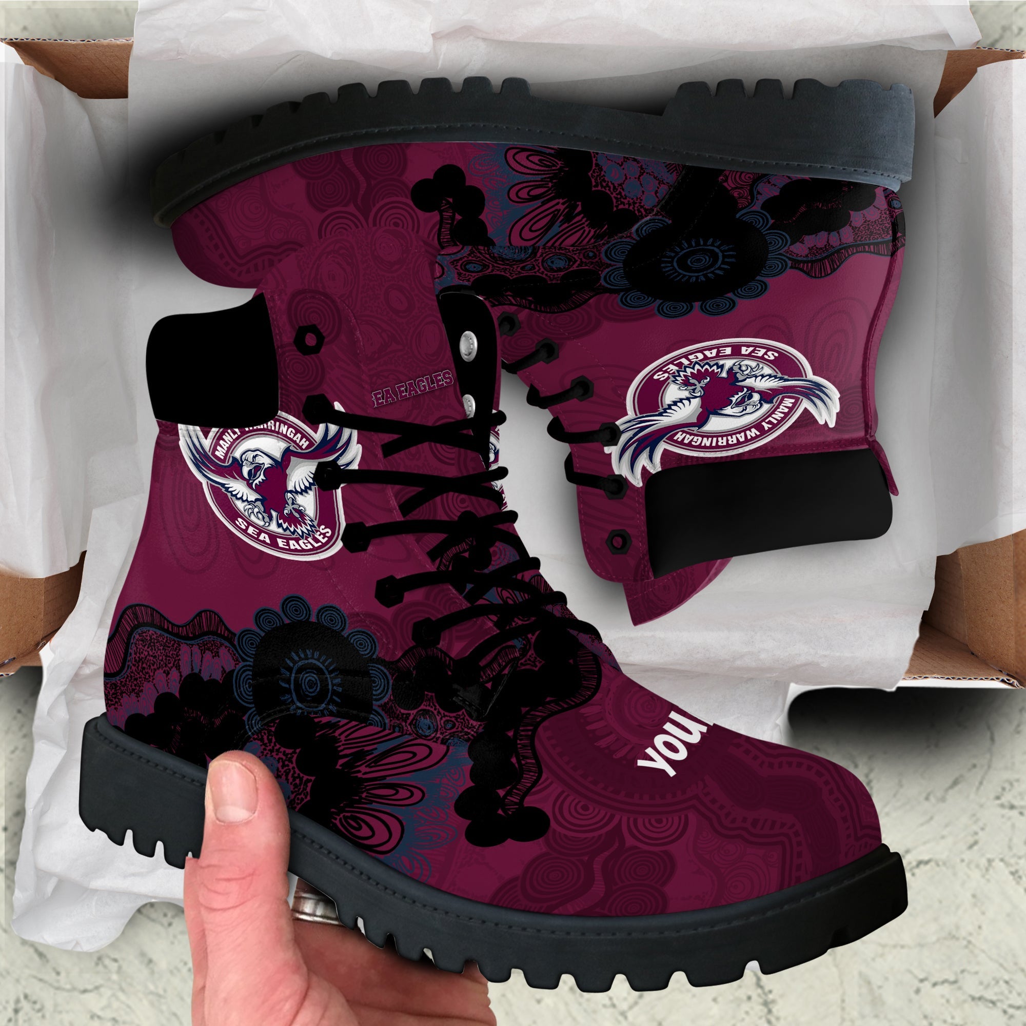 manly-warringah-sea-eagles-aboriginal-all-season-boots-indigenous-style-nrl