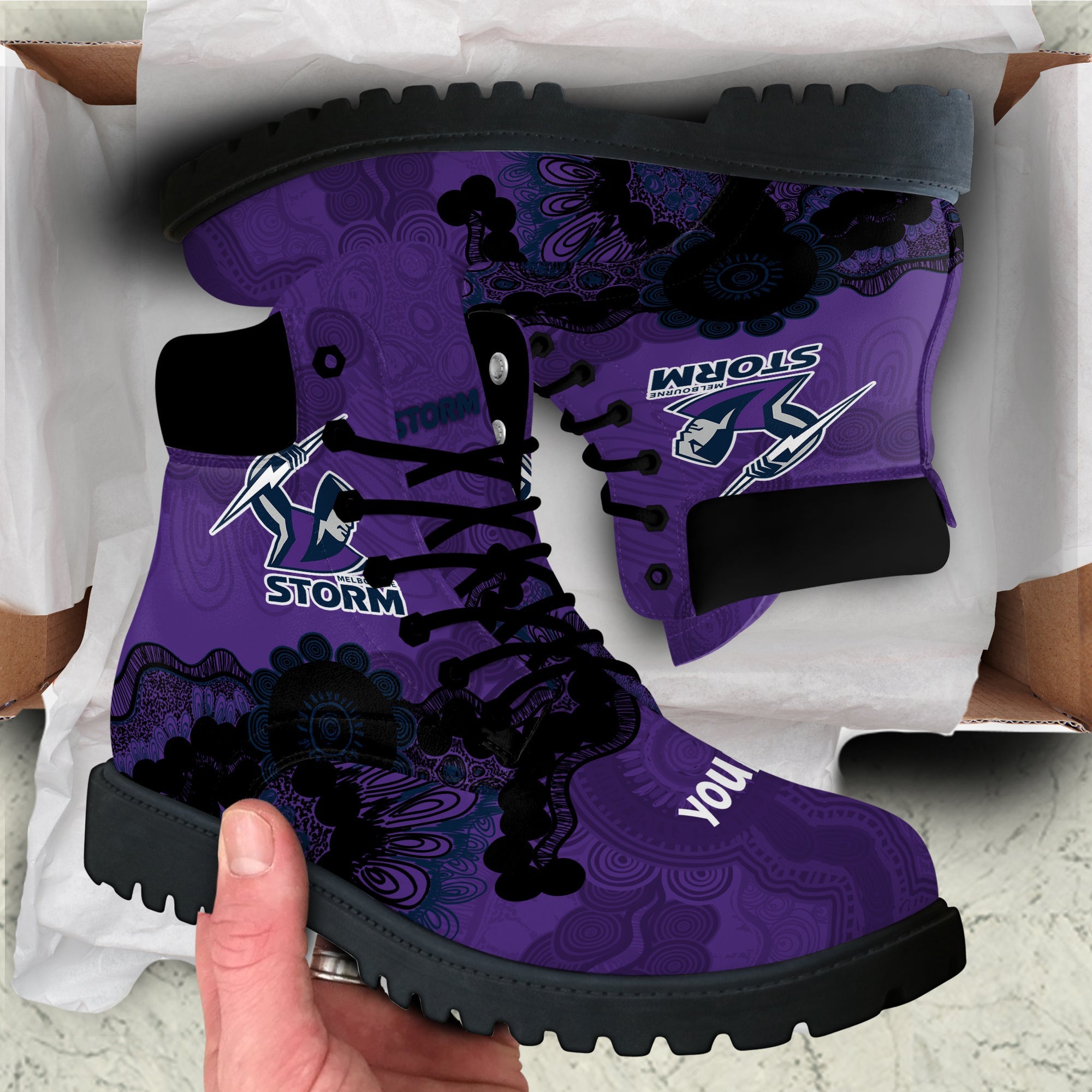 melbourne-storm-aboriginal-all-season-boots-indigenous-style-nrl