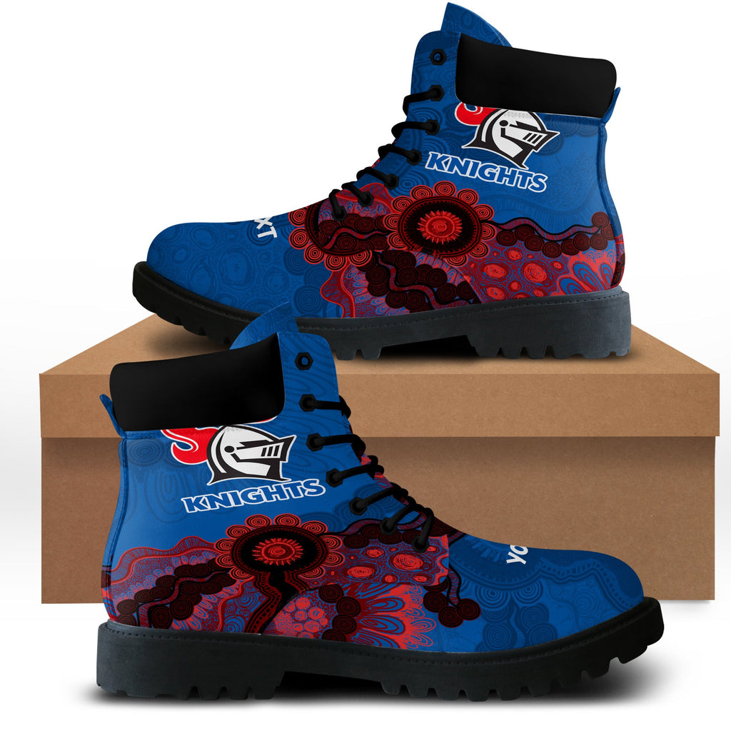 newcastle-knights-aboriginal-all-season-boots-indigenous-style-nrl
