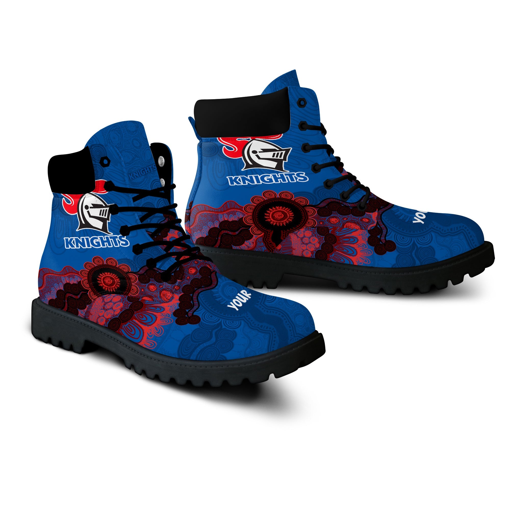 newcastle-knights-aboriginal-all-season-boots-indigenous-style-nrl