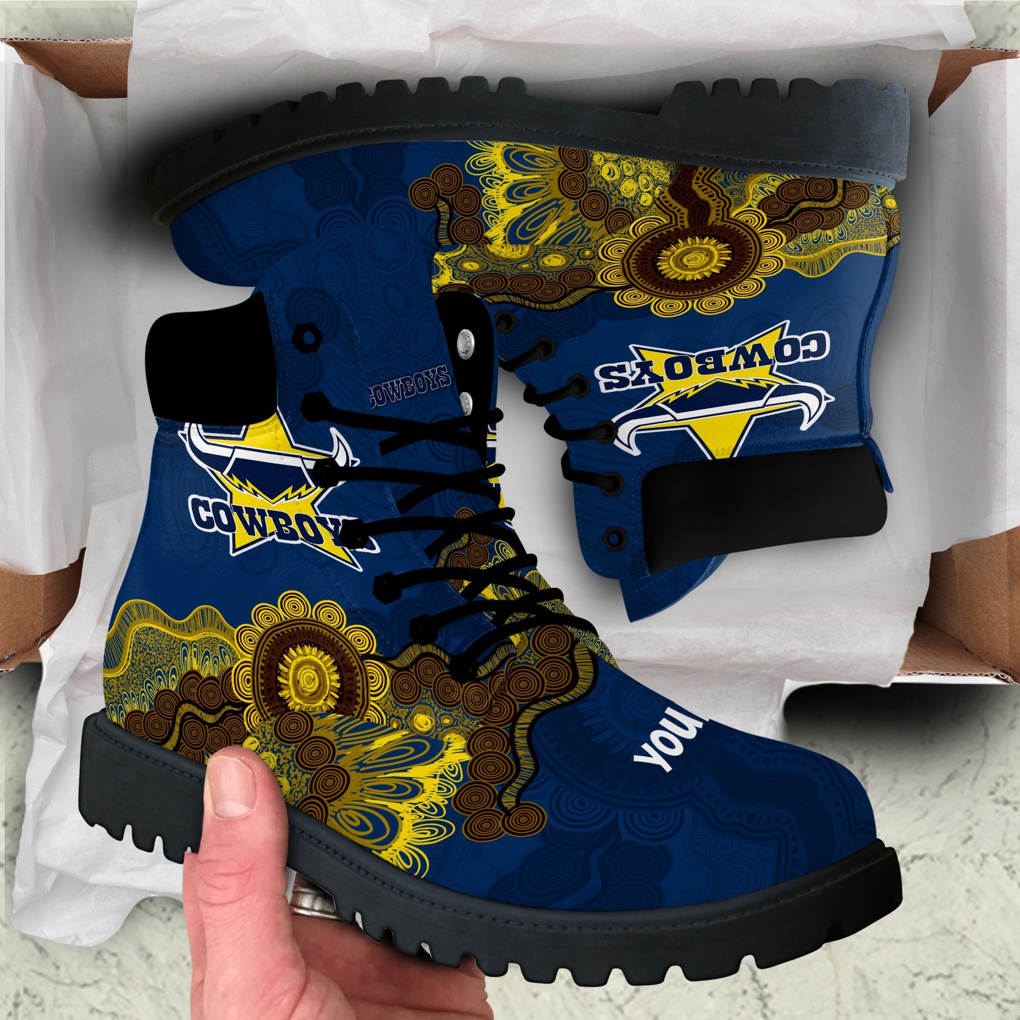 north-queensland-cowboys-aboriginal-all-season-boots-indigenous-style-nrl