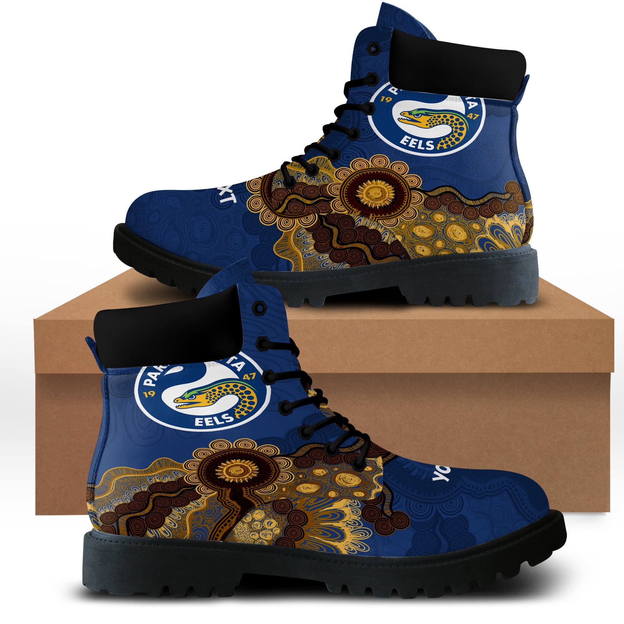 parramatta-eels-aboriginal-all-season-boots-indigenous-style-nrl