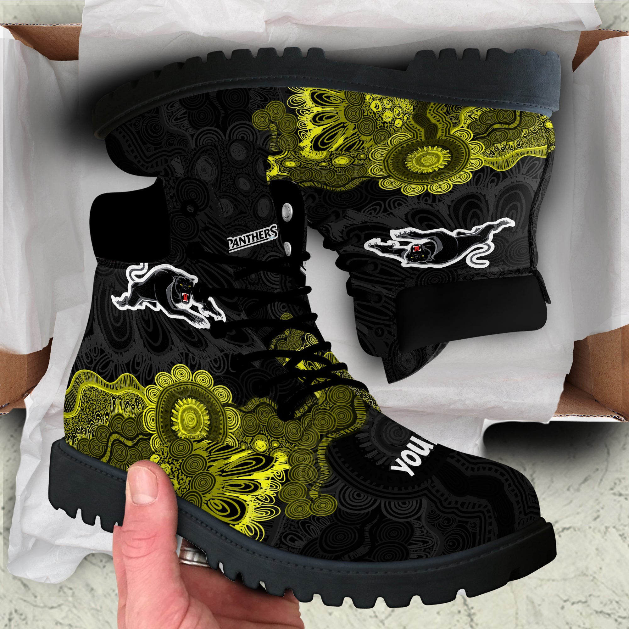 penrith-panthers-aboriginal-all-season-boots-indigenous-style-nrl