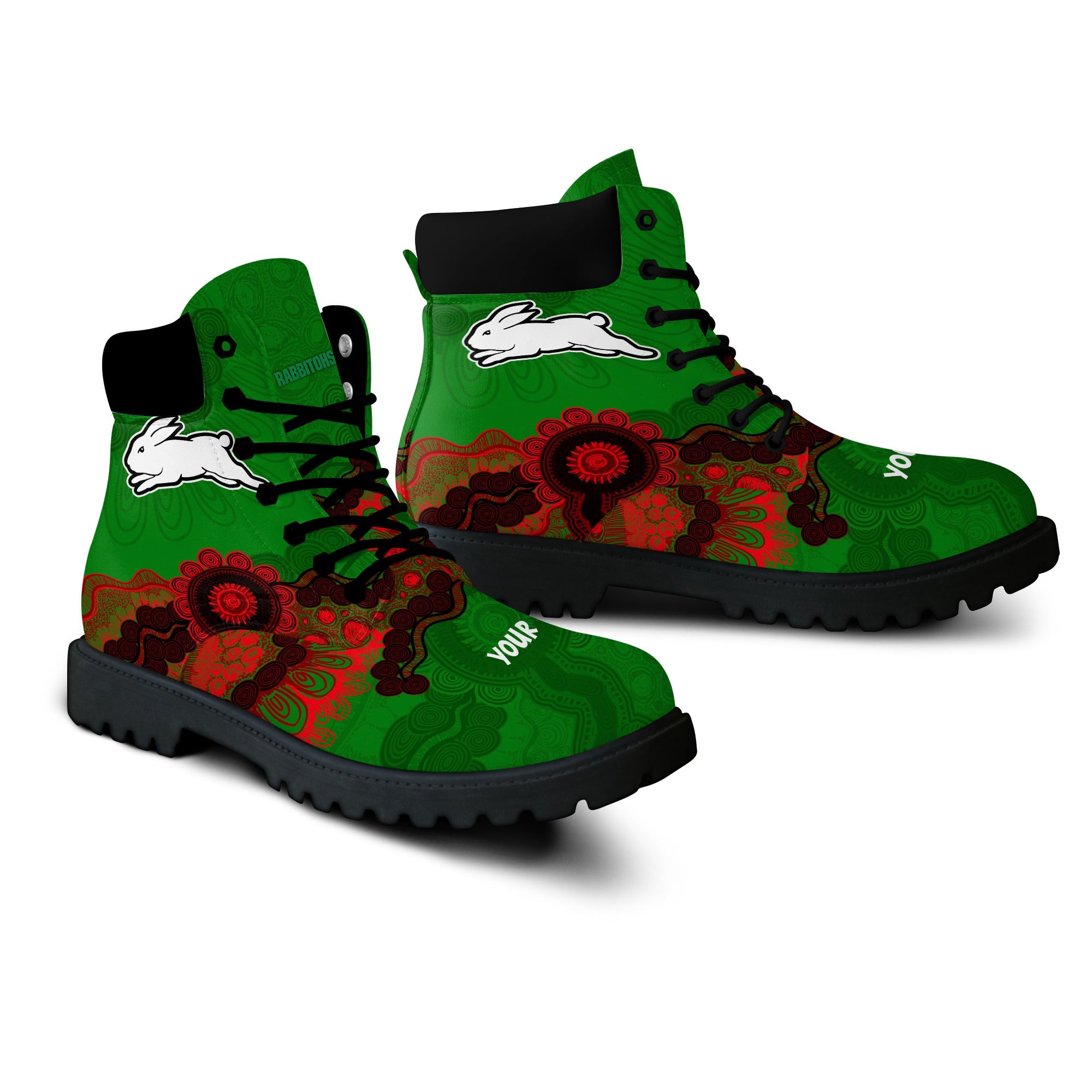 south-sydney-rabbitohs-aboriginal-all-season-boots-indigenous-style-nrl