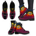 manly-warringah-sea-eagles-leather-boots-australian-aboriginal-flag-sun-painting-art-brush-nrl