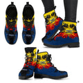 north-queensland-cowboys-leather-boots-australian-aboriginal-flag-sun-painting-art-brush-nrl