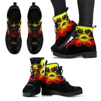 penrith-panthers-leather-boots-australian-aboriginal-flag-sun-painting-art-brush-nrl