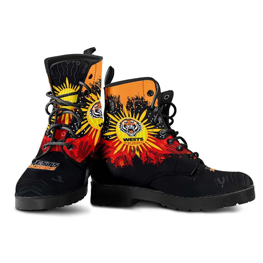 wests-tigers-leather-boots-australian-aboriginal-flag-sun-painting-art-brush-nrl