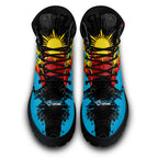cronulla-sutherland-sharks-all-season-boots-australian-aboriginal-flag-sun-painting-art-brush-nrl