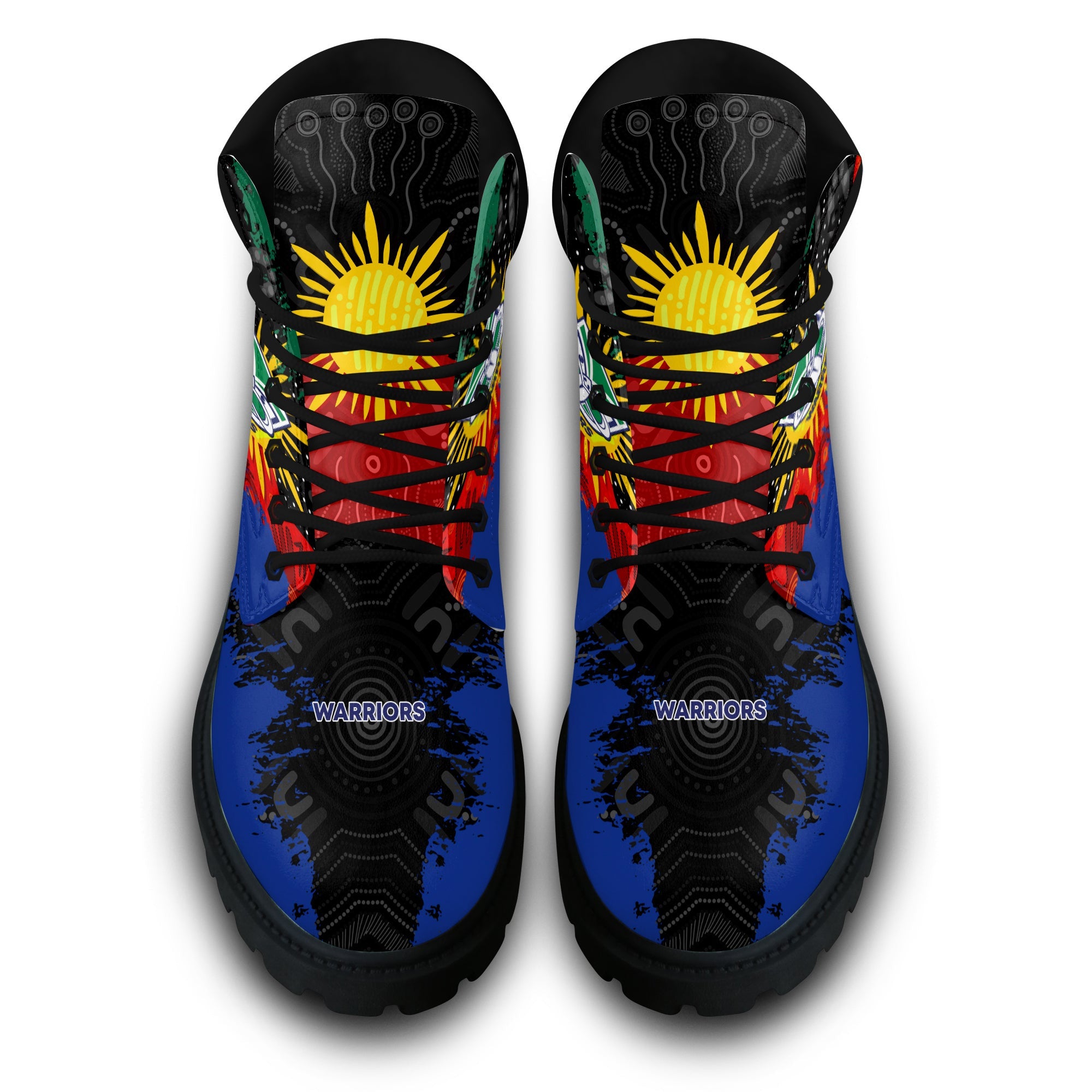 new-zealand-warriors-all-season-boots-australian-aboriginal-flag-sun-painting-art-brush-nrl