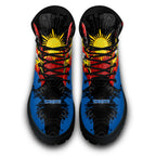 newcastle-knights-all-season-boots-australian-aboriginal-flag-sun-painting-art-brush-nrl