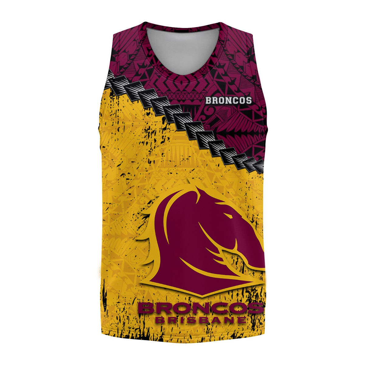 brisbane-broncos-basketball-jersey-grunge-polynesian-tattoo-nrl