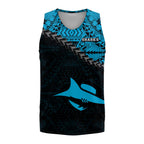 cronulla-sutherland-sharks-basketball-jersey-grunge-polynesian-tattoo-nrl