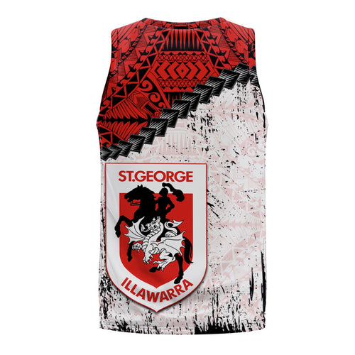 st-george-illawarra-dragons-basketball-jersey-grunge-polynesian-tattoo-nrl