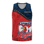 sydney-roosters-basketball-jersey-grunge-polynesian-tattoo-nrl