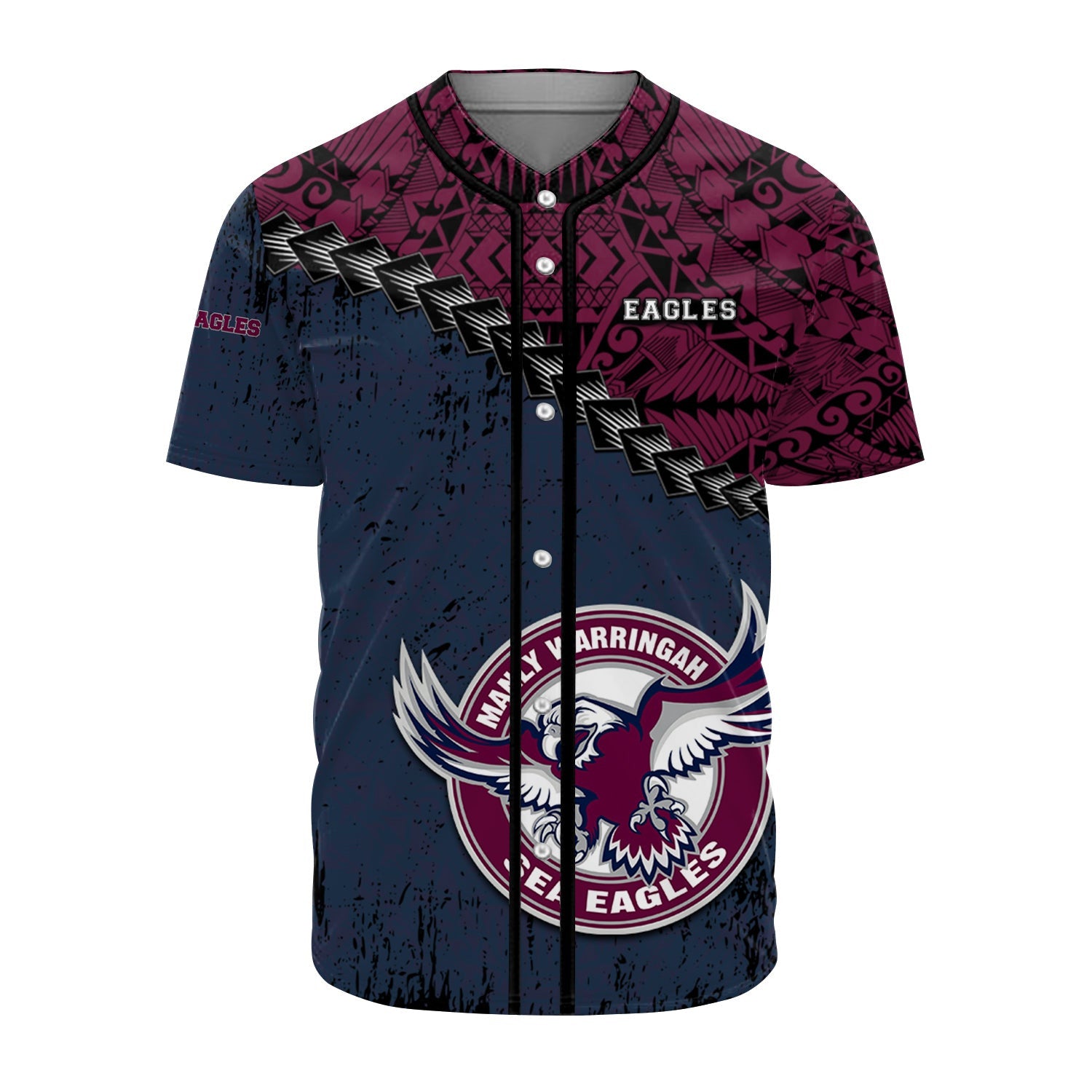 manly-warringah-sea-eagles-baseball-jersey-grunge-polynesian-tattoo-nrl