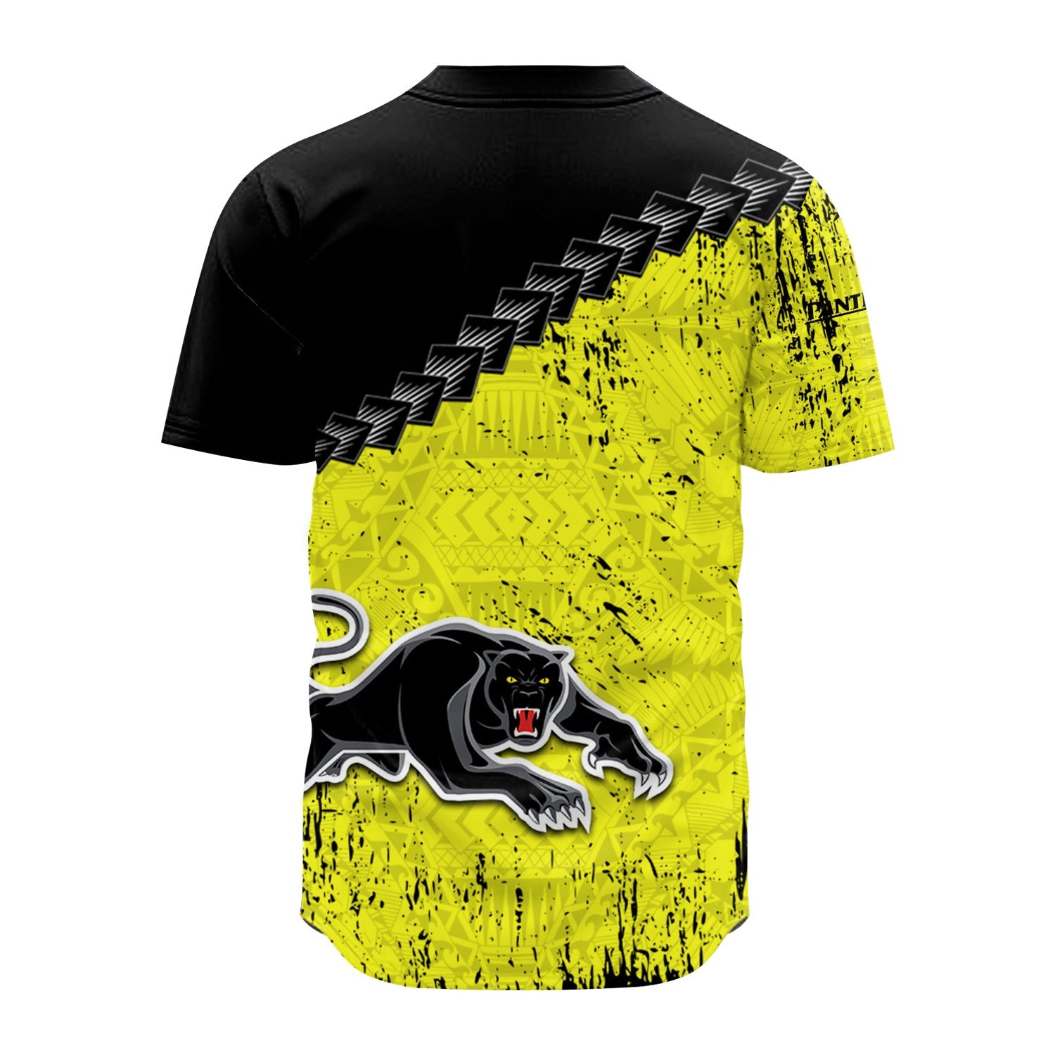 penrith-panthers-baseball-jersey-grunge-polynesian-tattoo-nrl